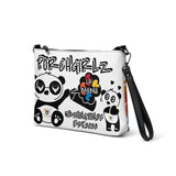 Porchgirlz "La'Baebee" (White) Crossbody bag