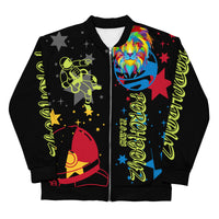 PorchBoyz "Space Quotes" Unisex Bomber Jacket