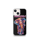 Pink Porchgirlz Elephant iPhone Case