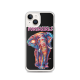 Pink Porchgirlz Elephant iPhone Case