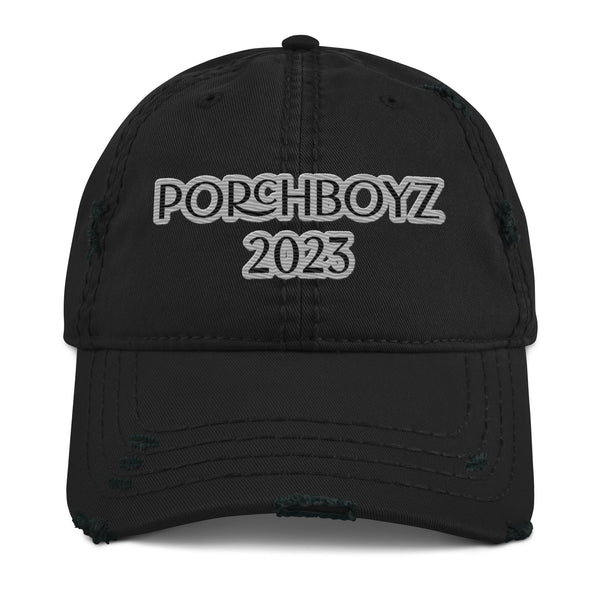 Porchboyz Embroidered "2023" Distressed Dad Hat