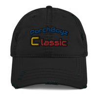 Porchboyz Embroidered Distressed Dad Hat