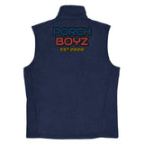 Porchboyz Embroidered Men’s Columbia fleece vest