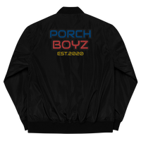 Porchboyz Embroidered Premium recycled bomber jacket