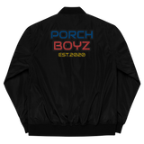 Porchboyz Embroidered Premium recycled bomber jacket