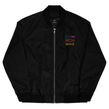 Porchboyz Embroidered Premium recycled bomber jacket