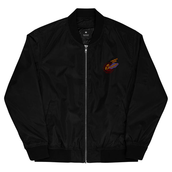 PORCHBOYZ WAKE&BAKE Premium recycled bomber jacket