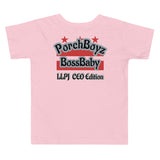 Porchboyz Boss Baby Toddler Short Sleeve Tee