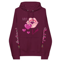 Porchgirlz "La'Baebee" Collection Unisex eco raglan hoodie