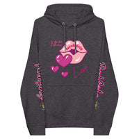 Porchgirlz "La'Baebee" Collection Unisex eco raglan hoodie