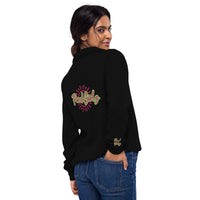 PorchGirlz Embroidered Unisex fleece pullover