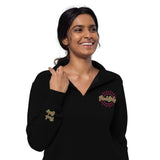 PorchGirlz Embroidered Unisex fleece pullover