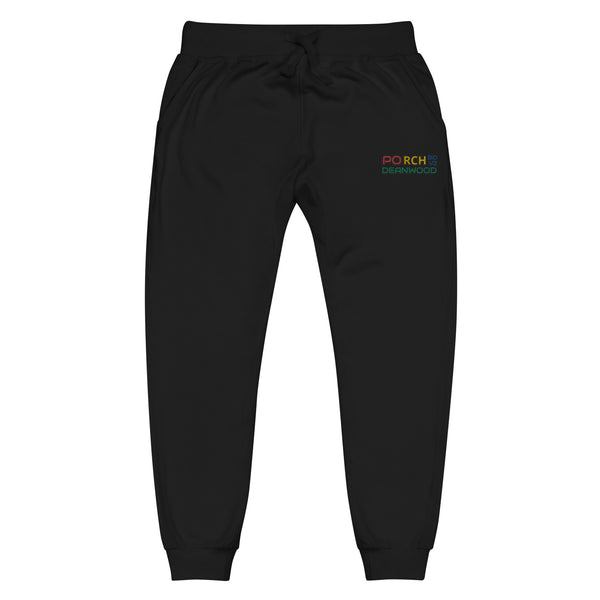 PorchBoyz DeanWood Unisex fleece sweatpants