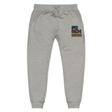PorchBoyz Multi/Colored Embroidered Unisex fleece sweatpants