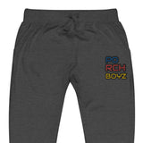 PorchBoyz Multi/Colored Embroidered Unisex fleece sweatpants
