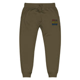 Porchboyz Multi/Colored Embroidered Unisex fleece sweatpants