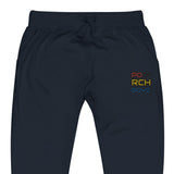 Porchboyz Multi/Colored Embroidered Unisex fleece sweatpants