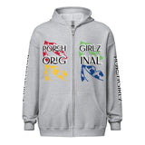 Porchgirlz Original "2023" Unisex heavy blend zip hoodie