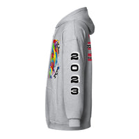 Porchboyz "2023" Unisex heavy blend zip hoodie