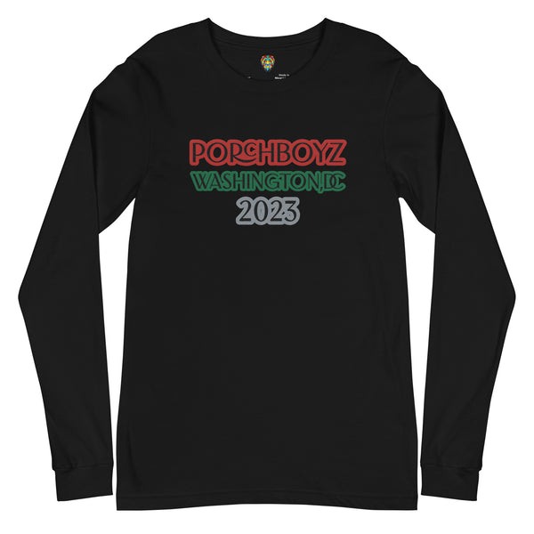 Porchboyz "2023"  Long Sleeve Tee