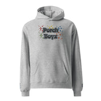 Porchboyz Porchgirlz Embroidered "PORCHBOYZ" Unisex oversized hoodie