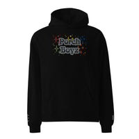 Porchboyz Porchgirlz Embroidered "PORCHBOYZ" Unisex oversized hoodie