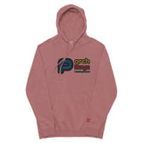 Porchboyz Embroidered Unisex pigment-dyed hoodie