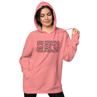 Porchgirlz Embroidered Unisex pigment-dyed hoodie