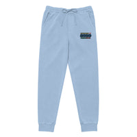 Porchboyz Embroidered Unisex pigment-dyed sweatpants