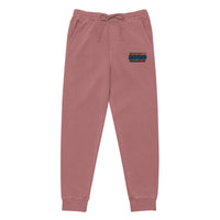 Porchboyz Embroidered Unisex pigment-dyed sweatpants