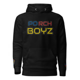 PorchBoyz Multi/Colored Embroidered Unisex Hoodie