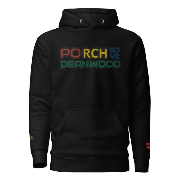 PorchBoyz DeanWood Embroidered Unisex Hoodie