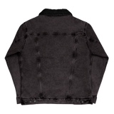 Porchboyz Multi Colored Unisex denim sherpa jacket