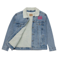 PorchGirlz Unisex denim sherpa jacket