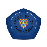 Blue Porchboyz.Porchgirlz Bean Bag Chair Cover