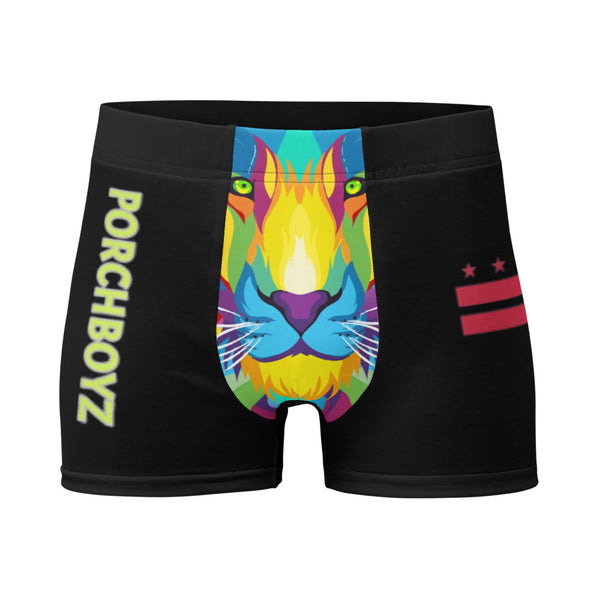 Black Porchboyz Lion Logo Boxer Briefs