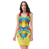 Yellow Porchgirlz Sublimation Cut & Sew Dress