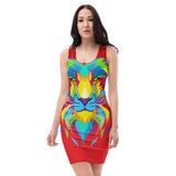 Red Porchgirlz Sublimation Cut & Sew Dress