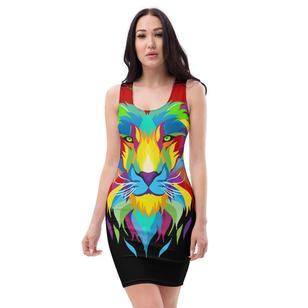 Black Porchgirlz Sublimation Cut & Sew Dress