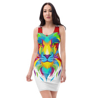 White Porchgirlz Sublimation Cut & Sew Dress