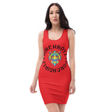 Red porchgirlz Sublimation Cut & Sew Dress