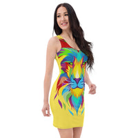 Yellow Porchgirlz Sublimation Cut & Sew Dress