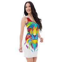 White Porchgirlz Sublimation Cut & Sew Dress