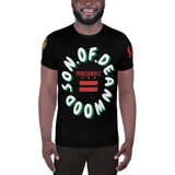 Porchboyz Son Of Deanwood(S.O.D.)All-Over Print Men's Athletic T-shirt