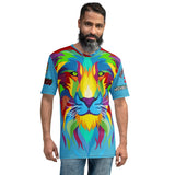 LaBaebee Blue Porchboyz DC/Lionhead Men's T-shirt