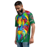 Dark Green Porchboyz Lion Head Logo Men's T-shirt