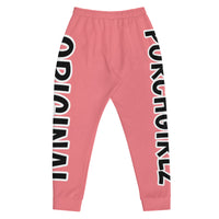 Dark Pink Porchgirlz Original Joggers