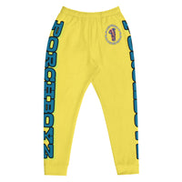 Yellow Porchboyz Elephant Logo Men's Joggers