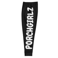 Porchgirlz Lion Black Joggers