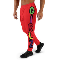 Red Porchgirlz Multicolor Joggers